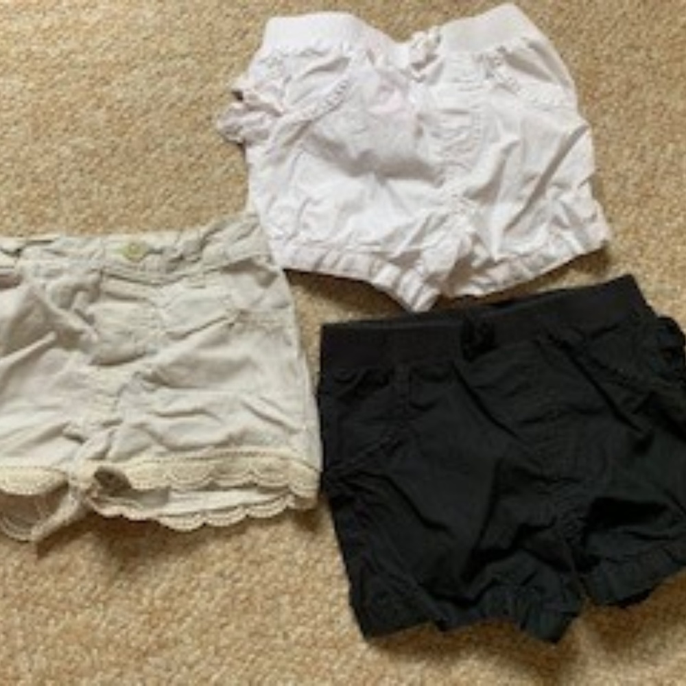 girls shorts lot